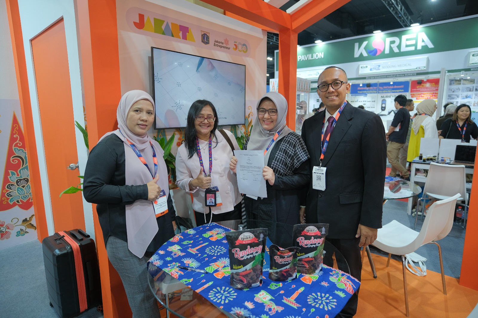 Enam Pelaku Usaha Binaan Sepakati Kerja Sama di MIHAS 2025